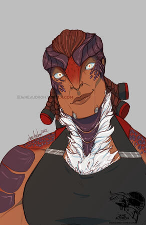 Cleaned Sketch + Full Color