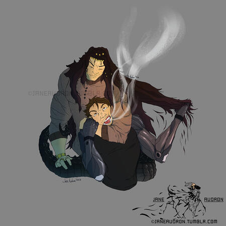 Linework + Simple Shading Linework + Simple Shading